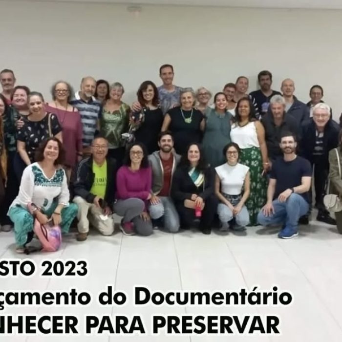 AGOSTO 2023 Lançamento do Documentário CONHECER PARA PRESERVAR