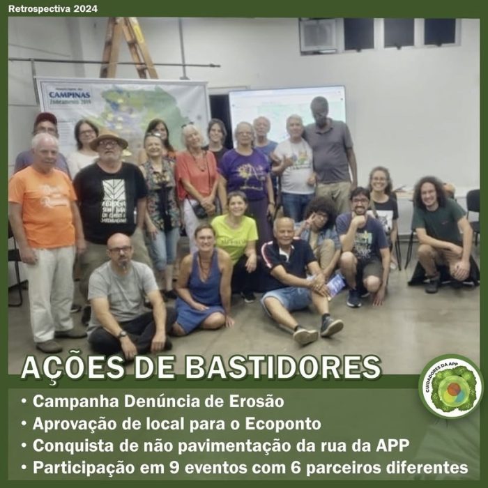 AÇÕES DE BASTIDORES