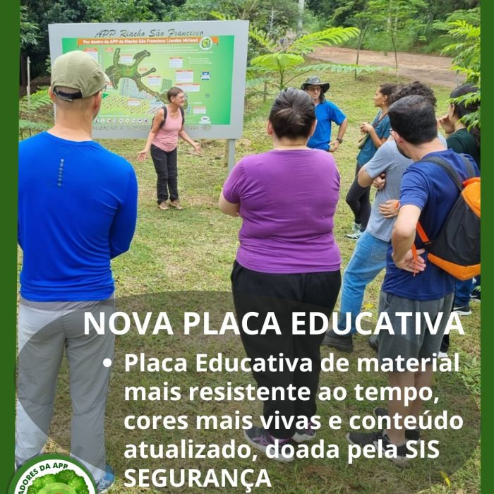 NOVA PLACA EDUCATIVA